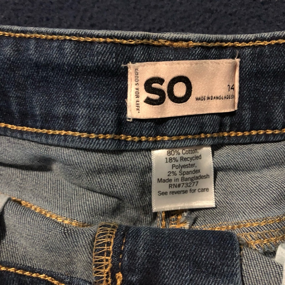 SO jean shorts - Picture 3 of 3